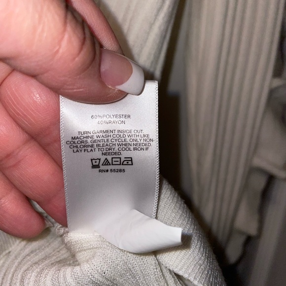 NWOT EXPRESS light weight ruffle sweater. - Picture 5 of 6